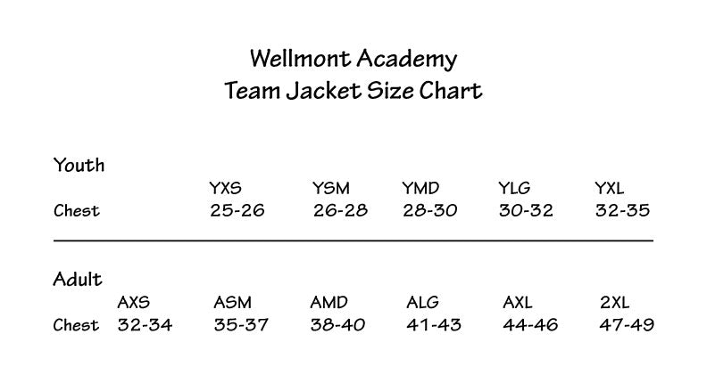 Wellmont Academy Classic Team Jacket