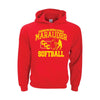 CCC Softball Hoodie Distressed Design